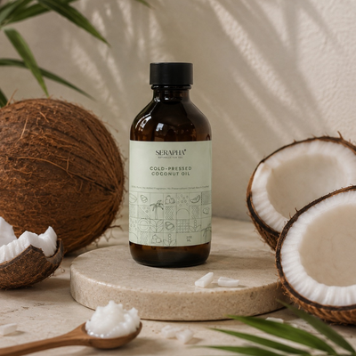 Cold-pressed coconut oil