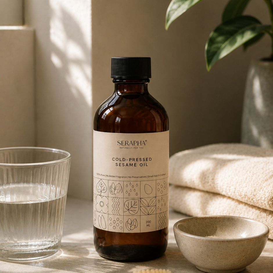 Cold Pressed Sesame Oil