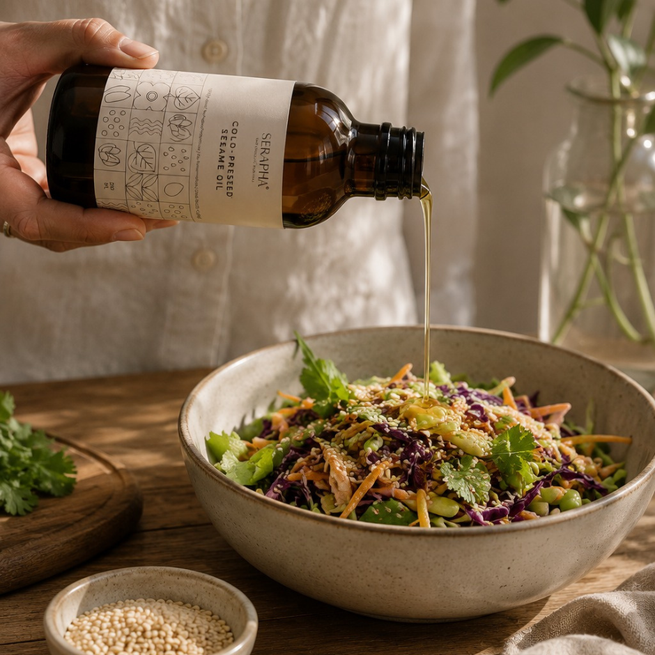 Cold Pressed Sesame Oil
