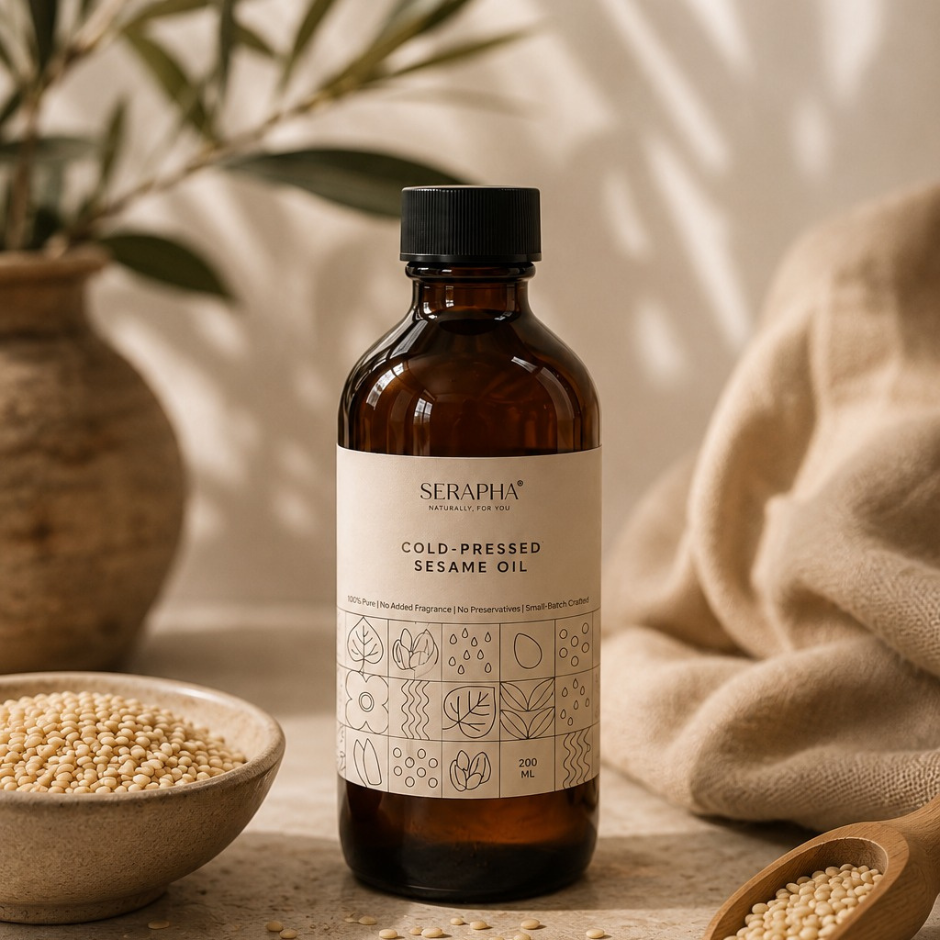 Cold Pressed Sesame Oil