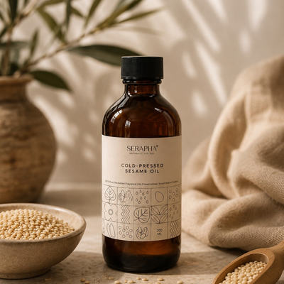 Cold-pressed sesame oil
